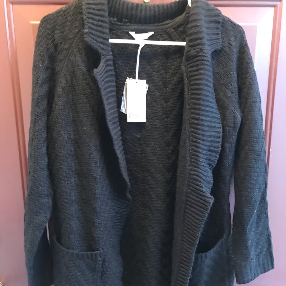 Long Black Sweater